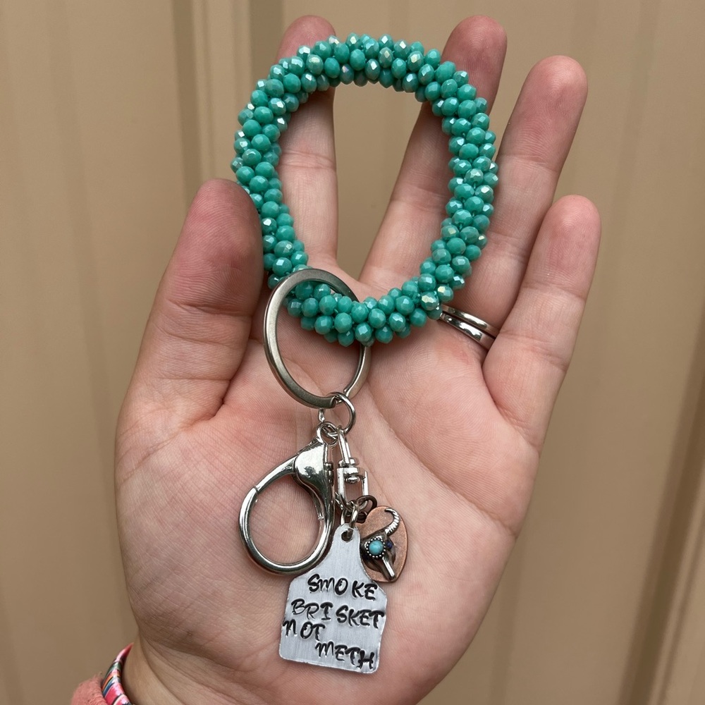 Stamped Metal Keychain - Picture 1 of 2